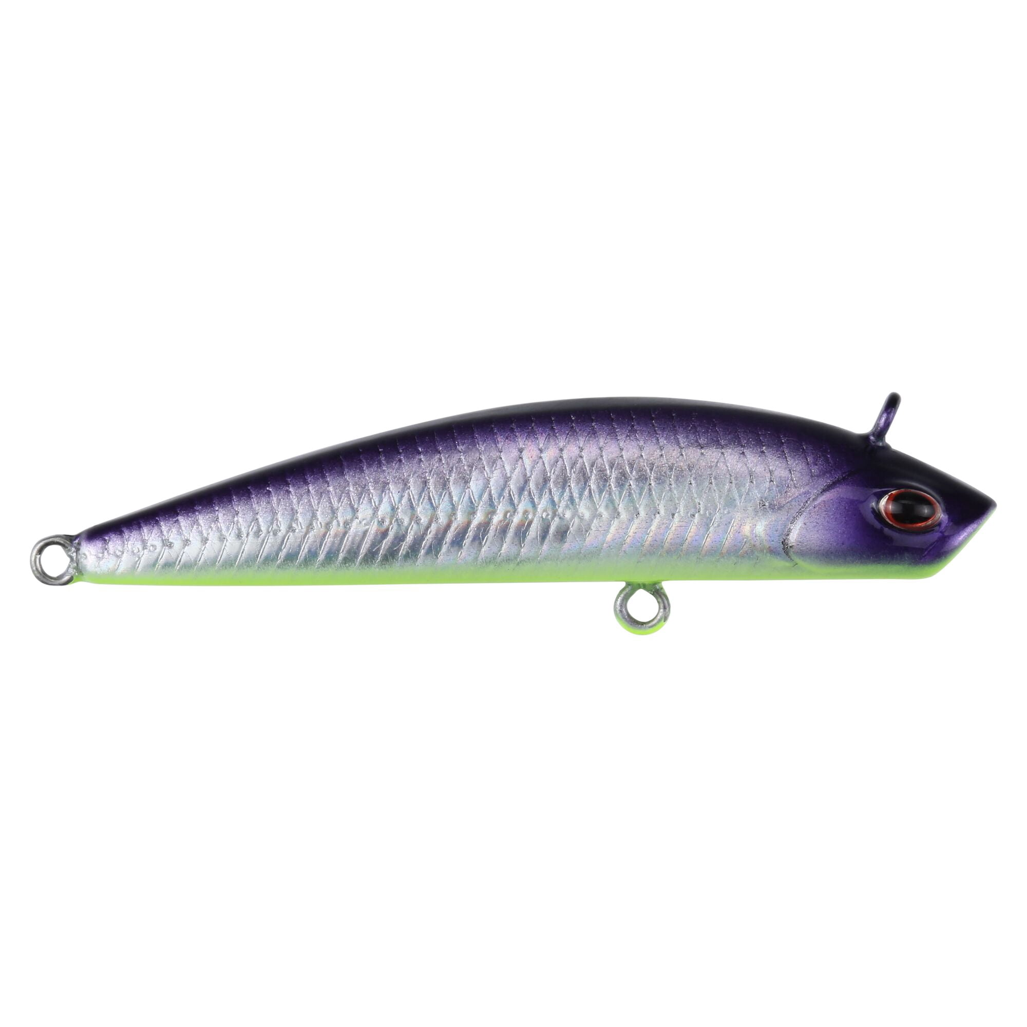 Berkley Finisher, 1.75 in, Glide Baits, Purple Slime (1 Count)