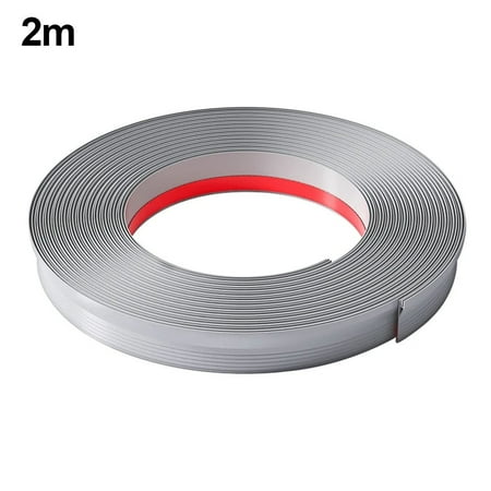 

2/4M Self-adhesive casement Seal Strip Soundproof Windproof Weather Stripping 2M-Gray