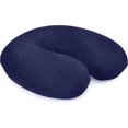 thumbnail image 3 of Coussin tour de cou en mousse mmoire de forme, Bleu Marine, 3 of 4