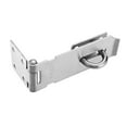 thumbnail image 2 of 1PCS Stainless Steel Padlock Hasp, Heavy Duty Security Door Clasp Hasp Lock Latch with Mounting Screws, Thickened Door Gate Bolt Lock for Gate Lock Padlock Shed Door Latch, 2 of 9