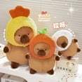 thumbnail image 5 of Animales de peluche Kawaii Capybara, juguetes de Capybara de felpa súper suaves para niños, muñeco de Capybara de peluche bonito para los mejores regalos de cumpleaños, 5 of 5