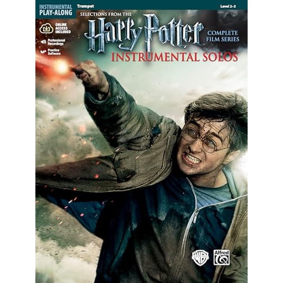 Pre-Owned Harry Potter Instrumental Solos: Trumpet, Book & Online Audio/Software (Paperback) 0739088327 9780739088326