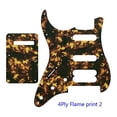thumbnail image 1 of Golpeador -para mano izquierda Us 11 orificios para tornillos Ssh Strat con Tremolo Bridge Player Humbucker Scratch Plate & Placa trasera del amplificador, 1 of 3