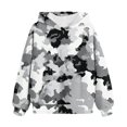 thumbnail image 2 of Girl's Hoodies Tie Dye Casual Kids Hooded Sweatshirt Long Sleeve Top Preppy Clothes Oversized Cotton Fall Winter Outfits Loose Pullover with Pockets Colorful Hoodie for Girls, 2 of 4
