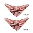 thumbnail image 3 of Honeii Retro Bow Print Pet Scarf Dog Bandanas for Dogs Triangle Dog Scarfs,Bandana Pet Cute Scarf Bibs for Small Medium Dogs and Cat-Large, 3 of 5