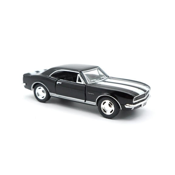 Kinsmart 5 1967 CAMARO Z-28 Diecast Model Toy Car, but NO Box, Camaro Z-28 Black, Size: 5