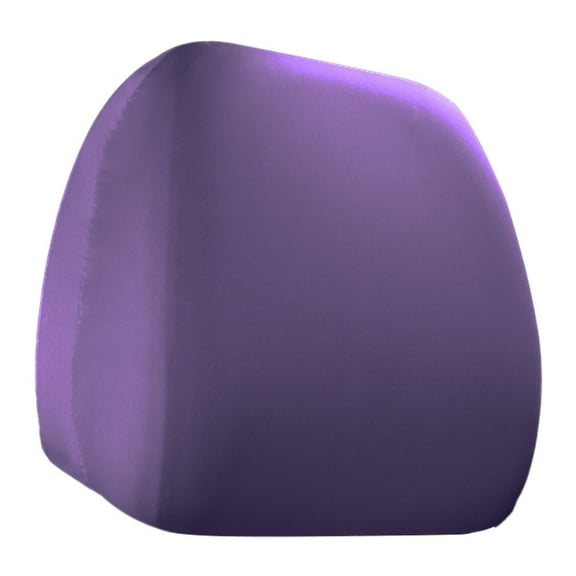 Premium Cloth Headrest Cover for Car Truck Suv Auto Fit Purple