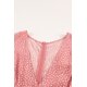 thumbnail image 3 of ABPHQTO Minivestido a capas sin mangas estampado rosa de mujer, 3 of 5