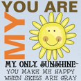 thumbnail image 2 of CafePress - You Are My Sunshine Long Sleeve Infant T Shirt - Long Sleeve Infant T-Shirt, 2 of 2