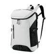 thumbnail image 3 of jinwen Badminton Backpack Badminton Bag for Outdoor Tennis Racket Badminton Racquet White, 3 of 9