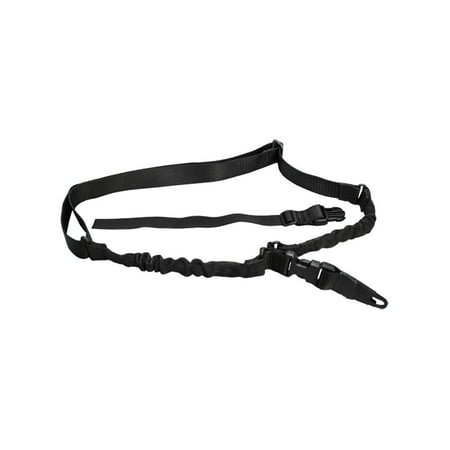 - BLACK Molle Tactical ADDER Double Bungee One Point Sling MADE IN USA