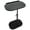 Black-Curved, variant on Beuway C Shaped Side Table,Adjustable-Height 360°Swivel Couch End Table that Slide Under(Rust Brown)
