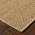 thumbnail image 2 of HomeRoots 505574 6 x 9 ft. Tan Stain Resistant Indoor & Outdoor Rectangle Area Rug, 2 of 5