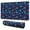 Dark Blue Dinosaur, variant on Long Mouse Pads for Desk,Cute Green Dinosaurs Gradient Pattern Desk Mats on Top Of Desks, Desk Mouse Pad Extra Large with 3mm Non-Slip Base and Stitched Edge for Gaming,Office,Work,Home 31.5"x11.8"