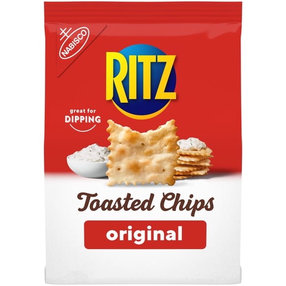 RITZ Toasted Chips Original Crackers, 8.1 oz