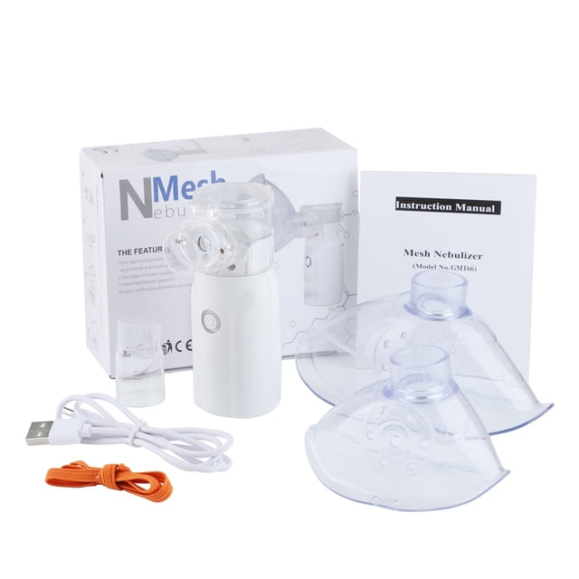 Nebulizador portátil USB para adultos y niños, inhalador ultrasónico silencioso, equipo médico, humidificador para el cuidado de la salud, tos y asma