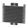 thumbnail image 2 of Radiador Enfriador de aceite de motor Aleación de aluminio Plata Universal para motocicleta automóvil 125CC-250CC Jadeshay  A, 2 of 8