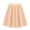 Beige, variant on Girls Midi Swing Skater Skirt,Uniform Skirts for Girls,Elastic High Waist Solid A-Line Skirt,Knee Length Casual Skirt for Back to School