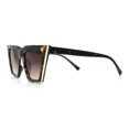 thumbnail image 6 of SA106 Women's Cat Eye Plastic Fashion Sunglasses, Tortoise Brown, 6 of 10