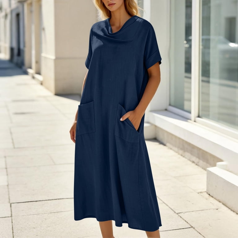 loose cowl neck dress Florence Cowl Neck Dress