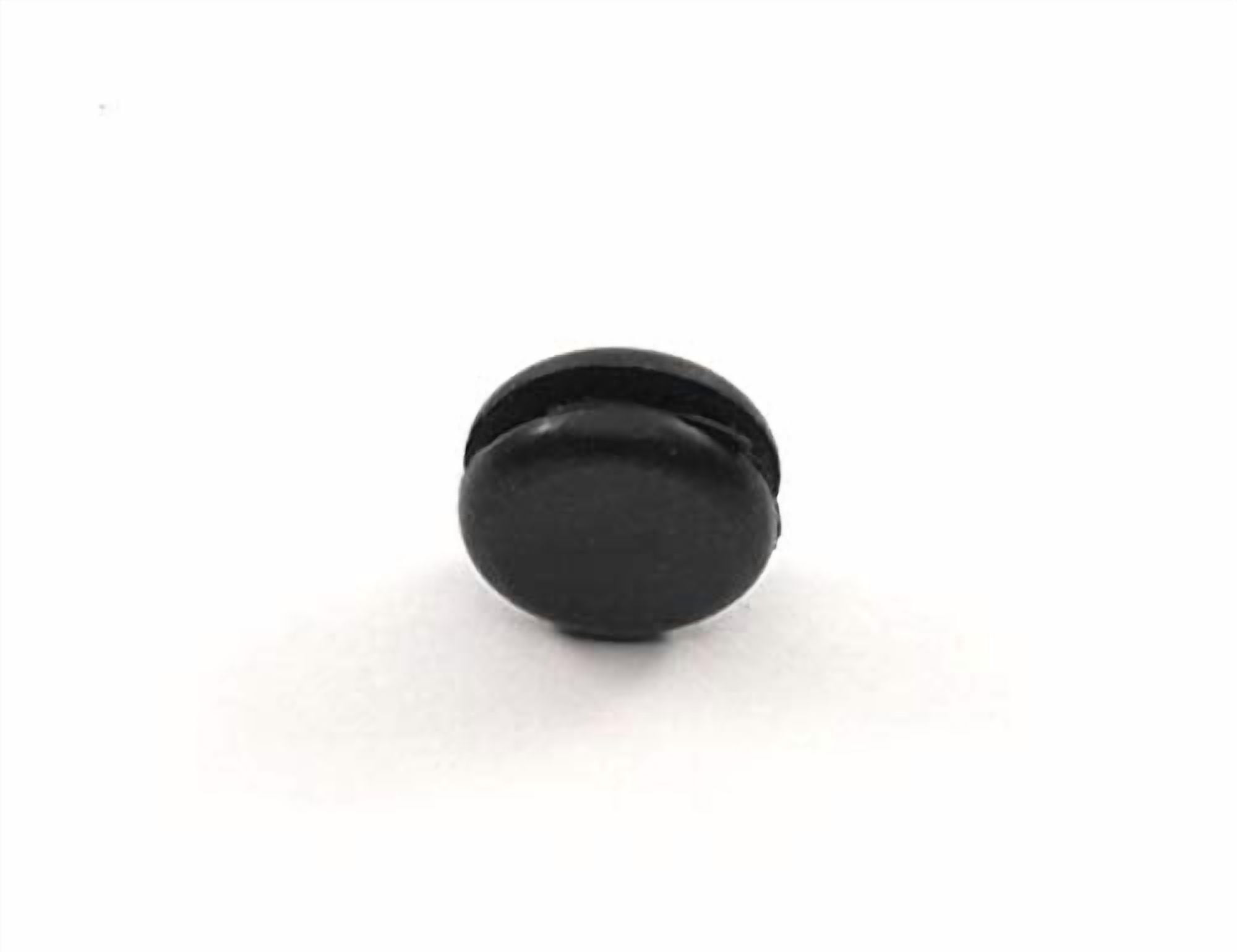 Fits 1/4" Hole - 3/8" Diameter - 3/16" Height - 1/16" Panel Thickness - Push-in Panel Plug Grommet Without a Hole Rubber Plug (250)