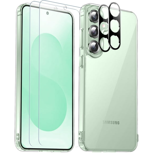 Funda SPIDERCASE para Samsung Galaxy S25 de 6.2 pulgadas con protector de pantalla