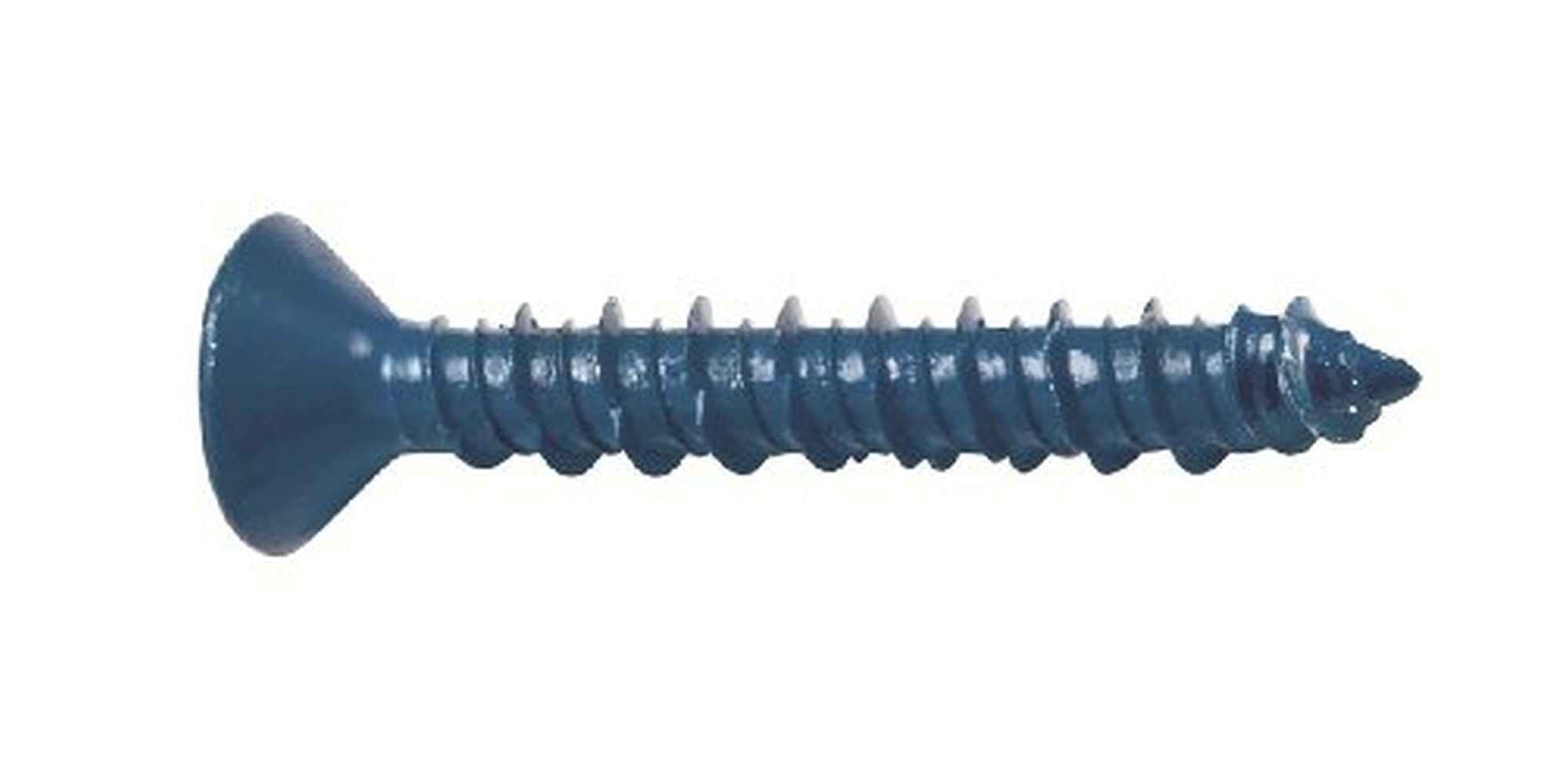 Powers 9485SD 1/4"x21/4" Tapper&Phillips Flat Head CS Screw Anchor,1000/Box