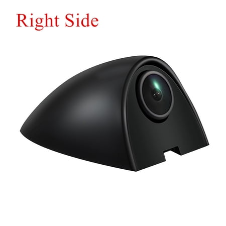 FYUU Black Right Side View Blind Area Camera Sticker Mount