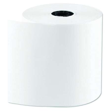 1300SP 165' Length x 3" Width, 1 Ply Bond White Registroll (Case of 30)