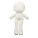 thumbnail image 5 of Muñeca de peluche con cuerpo en blanco, colección DIY, regalos, maniquí, ropa bonita para vestir, artes. Cuerpo normal, 5 of 9