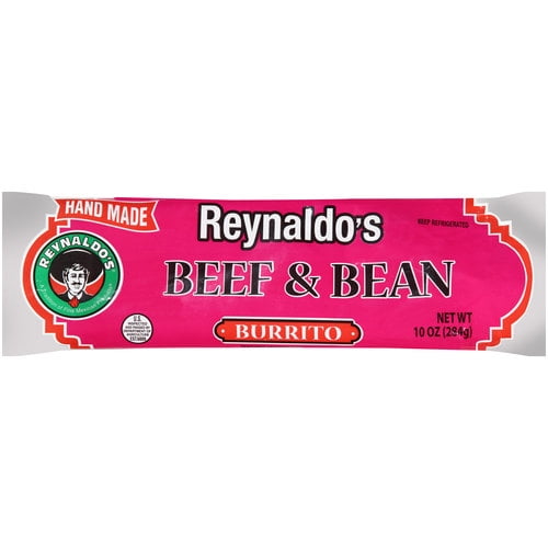 Reynaldo's Beef & Bean Jumbo Burrito, 10 oz