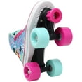 thumbnail image 6 of Lenexa Roller Skates for Girls - Pixie Mermaid Kids Quad Roller Skate - Indoor, Outdoor Children's Skate - Rollerskates Made for Kids - High Top Sneaker Style - for Beginners (Size Junior 11), 6 of 7