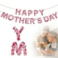 thumbnail image 1 of Happy Mother'S Day Banner Happy Mother'S Day Flags Happy Mother'S Day Letter Banner Happy Mother'S Day Decorative for Mothers Day Anniversary Part Y Photo Booth Background Diy, 1 of 6