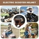 thumbnail image 3 of Helmet for Adults Open Half Helmet for Men, Bicycle Helmets for Mountain Terrain Road Racing E Scooter Moped Road Cycling Black, 3 of 5