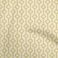 thumbnail image 1 of oneOone Cotton Poplin Twill Yellow Fabric Geometric Fabric For Sewing Printed Craft Fabric By The Yard 56 Inch Wide, 1 of 4