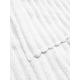 thumbnail image 5 of Bata De Baño Elefantito Blanca Con Rayas En Relieve Microfibra Absorbente Cinturón Ajustable Manga 3/4 Unisex Talla Única, 5 of 6