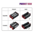 thumbnail image 4 of 4pcs/lot HGH15CA HGW15CC HGH20CA HGW20CC For Linear Guides HGR15 HGR20 Slides Bearing For CNC Router ,Long Lasting, 4 of 6