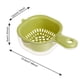 thumbnail image 5 of Cesta de drenaje con mango ergonómico, diseño de doble capa engrosado, colador de cocina, cesta coladora para lavar frutas y verduras., 5 of 7