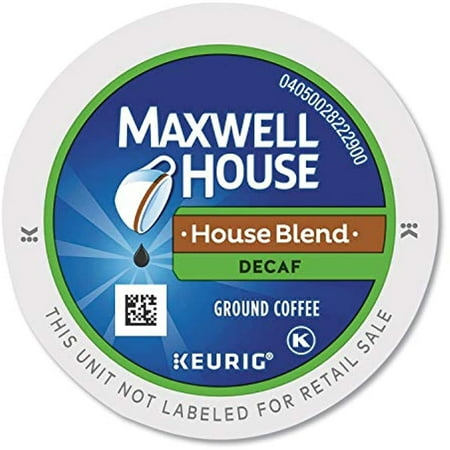 Maxwell House Decaf Coffee Single Serve K Cups, 24 Count