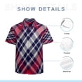 thumbnail image 7 of High Quality Hawaiian Shirts for Men Short Sleeve Aloha Beach Shirt Floral Summer Casual Button Down Shirts Blouses OSL3BL, 7 of 7