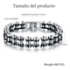 thumbnail image 2 of "Pulsera Bicicleta Cadena Biker Moto Hombre Acero Inoxidable  7 Cm 21.5 Cm M Belug Plateado, 2 of 4