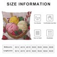 thumbnail image 5 of Ice cream strawberries candy cane Aesthetic Decorative, Pillow Covers Home Furnishing, 5 of 5