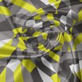 thumbnail image 5 of Ambesonne Mustard Yellow Valance Pack of 2, Modern Box Cubes, 54"X12", Mustard Yellow, 5 of 5