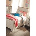 thumbnail image 4 of Signature Design by Ashley Willowton Adjustable Twin Panel Headboard in White, 4 of 4