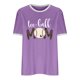 thumbnail image 4 of Fiudx Camisetas para Mujer Blusa Holgada de Manga Corta con Cuello Redondo y Manga Abombada para Mujer, 4 of 6