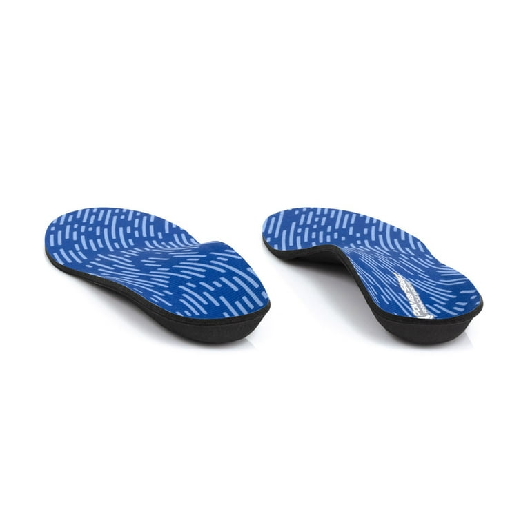 PowerStep Pinnacle Wide Fit Full Length Orthotic Shoe Insoles with