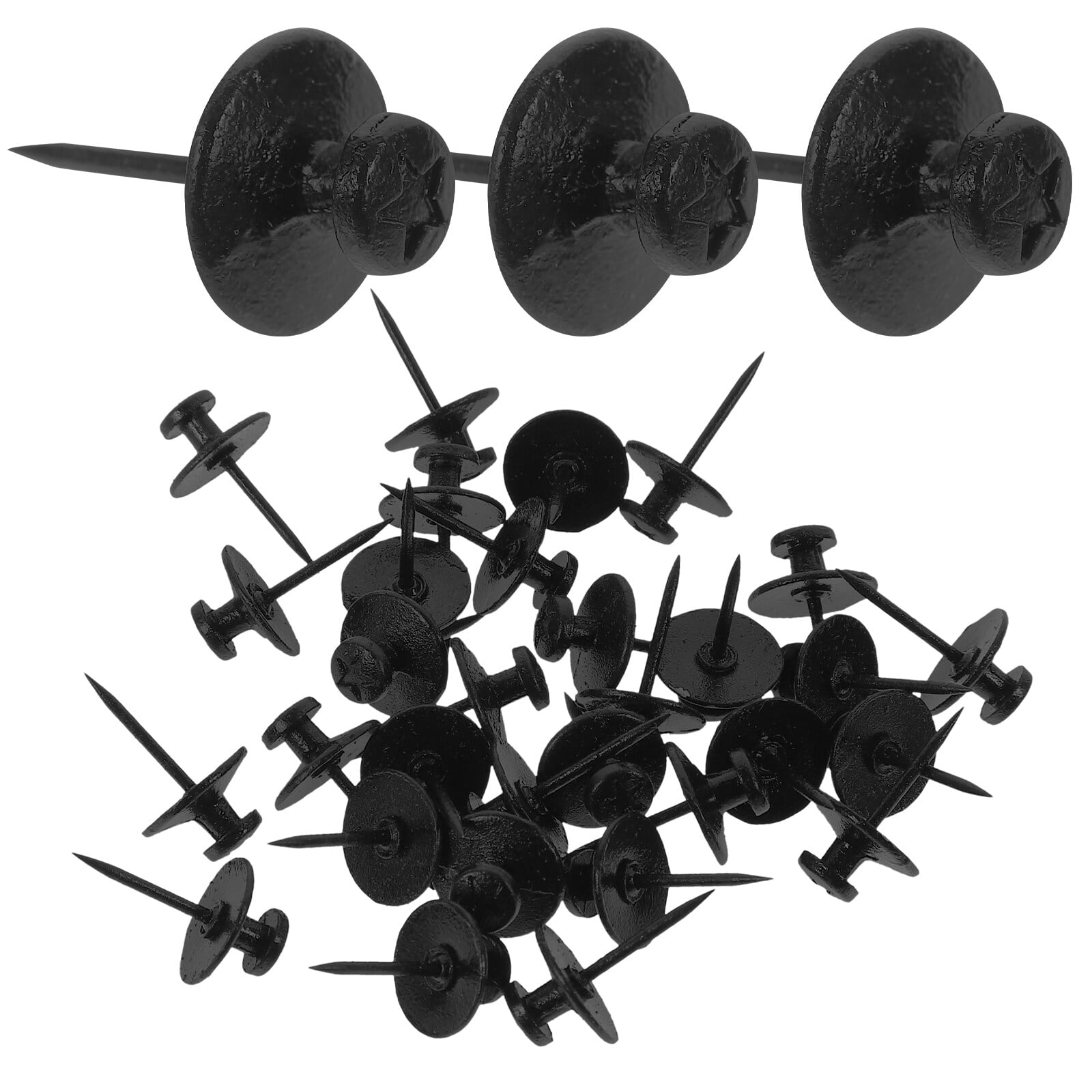 30Pcs Cork Board Push Pin Multifunction Thumbtacks Flat Top Thumb