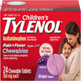 TYLENOL CHILDREN CHEWABLES GRAPE 24tabs