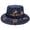 Blue, variant on Fishing Is A Way Of Life Boonie Hat with Wide Brim and Adjustable Chin Cord, Outdoor Sun Protection Headwear for Camping and Fishing Adventures.