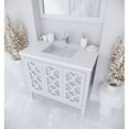 thumbnail image 5 of Laviva Mediterraneo 36" Wood Cabinet with VIVA Stone Countertop in Matte White, 5 of 6